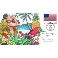 #3403t 50-Star Flag Collins FDC