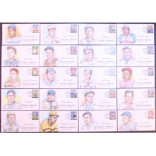 #3408 Legends of Baseball Collins FDC Set