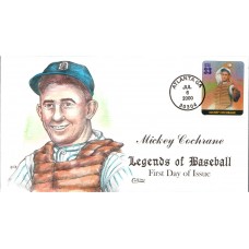 #3408g Mickey Cochrane Collins FDC