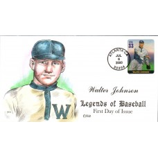 #3408i Walter Johnson Collins FDC