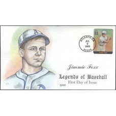 #3408n Jimmie Foxx Collins FDC