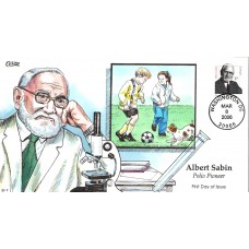 #3435 Albert Sabin Collins FDC