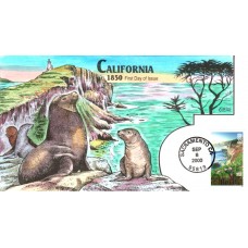 #3438 California Statehood Collins FDC