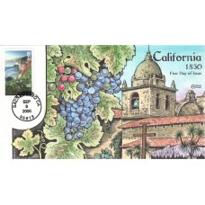 #3438 California Statehood Collins FDC