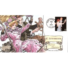 #3502c Joseph Christian Leyendecker Collins FDC