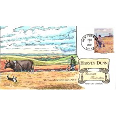 #3502o Harvey Dunn Collins FDC