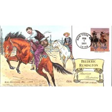 #3502p Frederic Remington Collins FDC