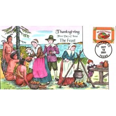 #3546 Thanksgiving Collins FDC