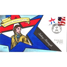 #3613 Star - US Flag - Kosciuszko Collins FDC