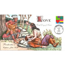 #3657 Love - Heart Collins FDC