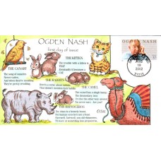 #3659 Ogden Nash Collins FDC