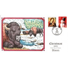 #3675//79 Snowman - Bison Collins FDC