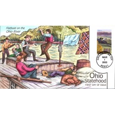 #3773 Ohio Statehood Collins FDC 