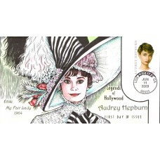 #3786 Audrey Hepburn Collins FDC 