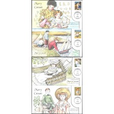 #3804-07 Mary Cassatt Paintings Collins FDC Set