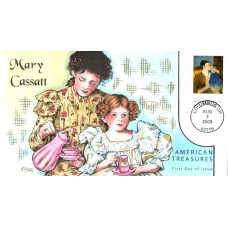 #3804 Mary Cassatt Painting Collins FDC