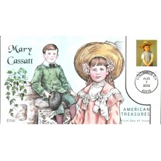 #3807 Mary Cassatt Painting Collins FDC