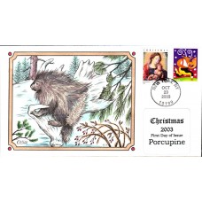 #3820//24 Christmas - Wildlife Collins FDC