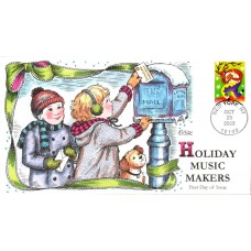 #3821 Holiday Music Makers Collins FDC