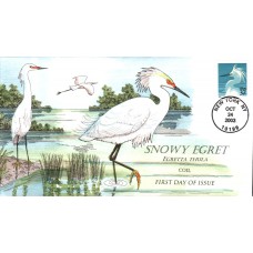 #3829 Snowy Egret Collins FDC