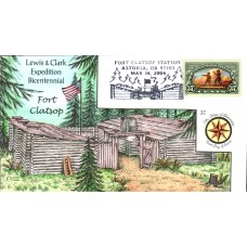 #3854 Lewis and Clark Collins FDC #37