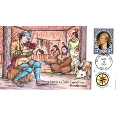 #3855 Meriwether Lewis Collins FDC #5