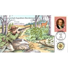 #3856 William Clark Collins FDC #9