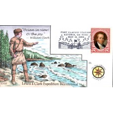 #3856 William Clark Collins FDC #34