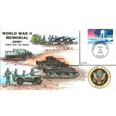 #3862 World War II Memorial Collins FDC