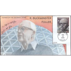 #3870 R. Buckminster Fuller Collins FDC