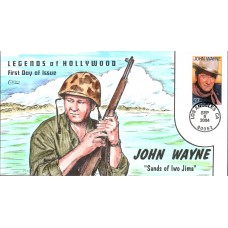 #3876 John Wayne Collins FDC