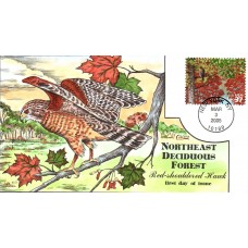 #3899b Red-Shouldered Hawk Collins FDC