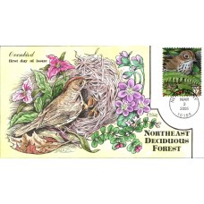 #3899h Ovenbird Collins FDC