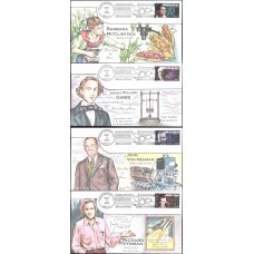 #3906-09 American Scientists Collins FDC Set