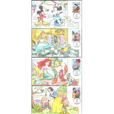 #3912-15 Art of Disney - Celebrations Collins FDC Set