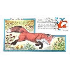 #3989 Fox in Socks Collins FDC