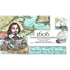 #4073 Samuel de Champlain Collins FDC