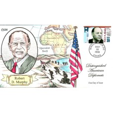 #4076a Robert D. Murphy Collins FDC