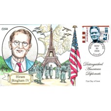 #4076c Hiram Bingham IV Collins FDC