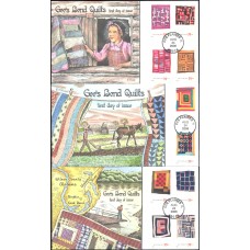 #4089-98 Gee's Bend Quilt Collins FDC Set