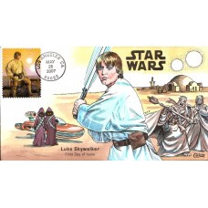 #4143e Luke Skywalker Collins FDC