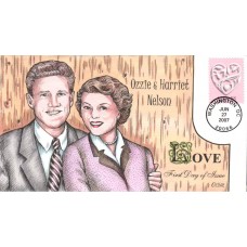 #4152 Love - Silver Heart Collins FDC