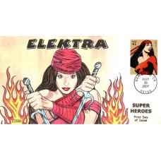 #4159i Elektra Collins FDC