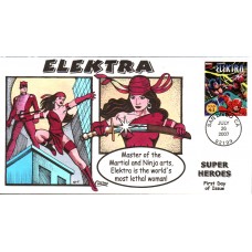 #4159s Elektra Collins FDC