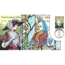 #4165 Louis Comfort Tiffany Collins FDC