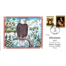 #4206//10 Christmas 2007 - Wildlife Collins FDC