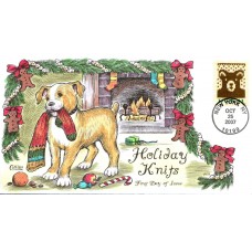 #4210 Holiday Knits - Teddy Bear Collins FDC