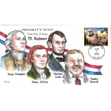 #4268 Mount Rushmore Collins FDC