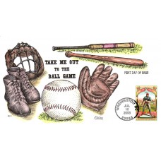 #4341 Take Me Out to the Ballgame Collins FDC