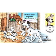 #4342 101 Dalmations Collins FDC